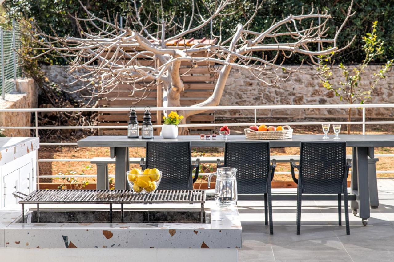 Alba Bianca Villa, Family Retreat With Heated Pool By Thinkvilla Limenas Chersonisou Exterior foto