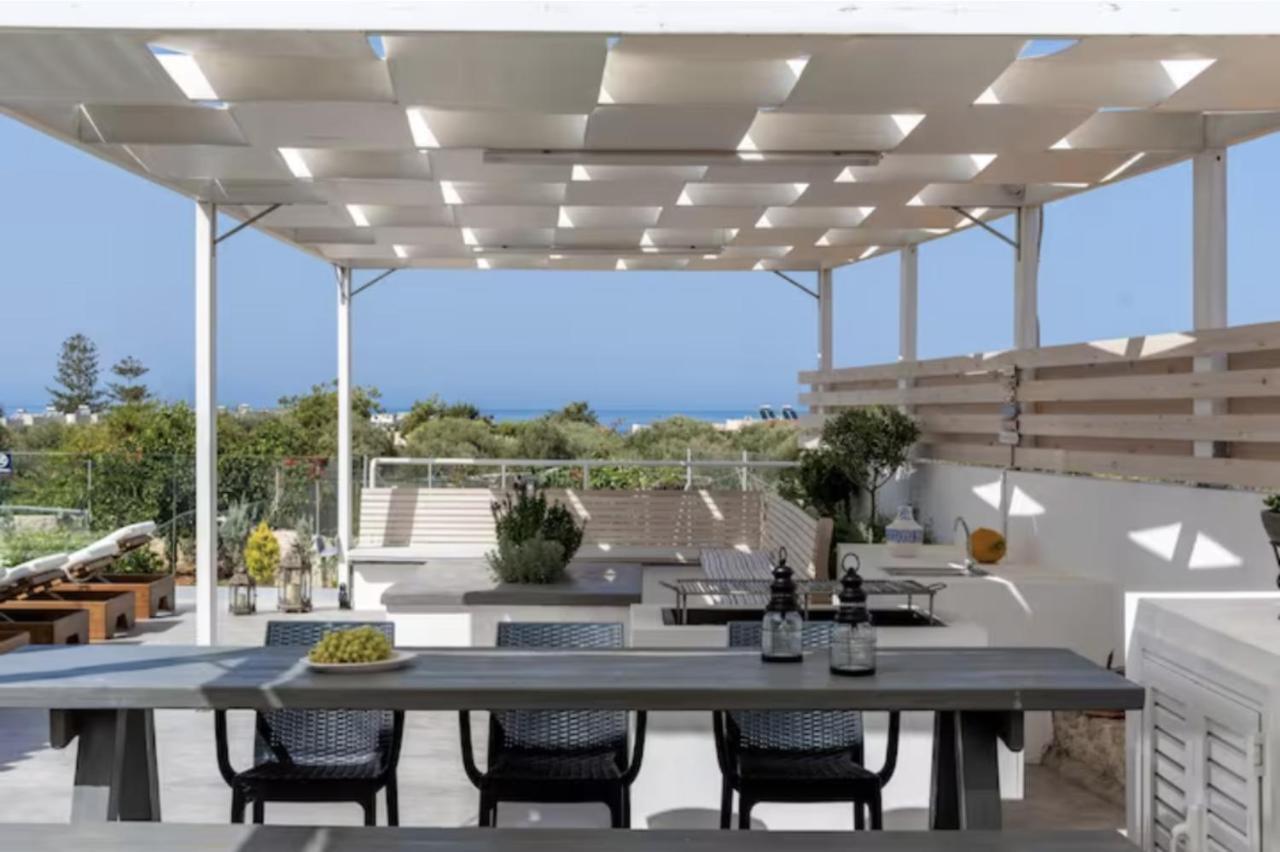 Alba Bianca Villa, Family Retreat With Heated Pool By Thinkvilla Limenas Chersonisou Exterior foto