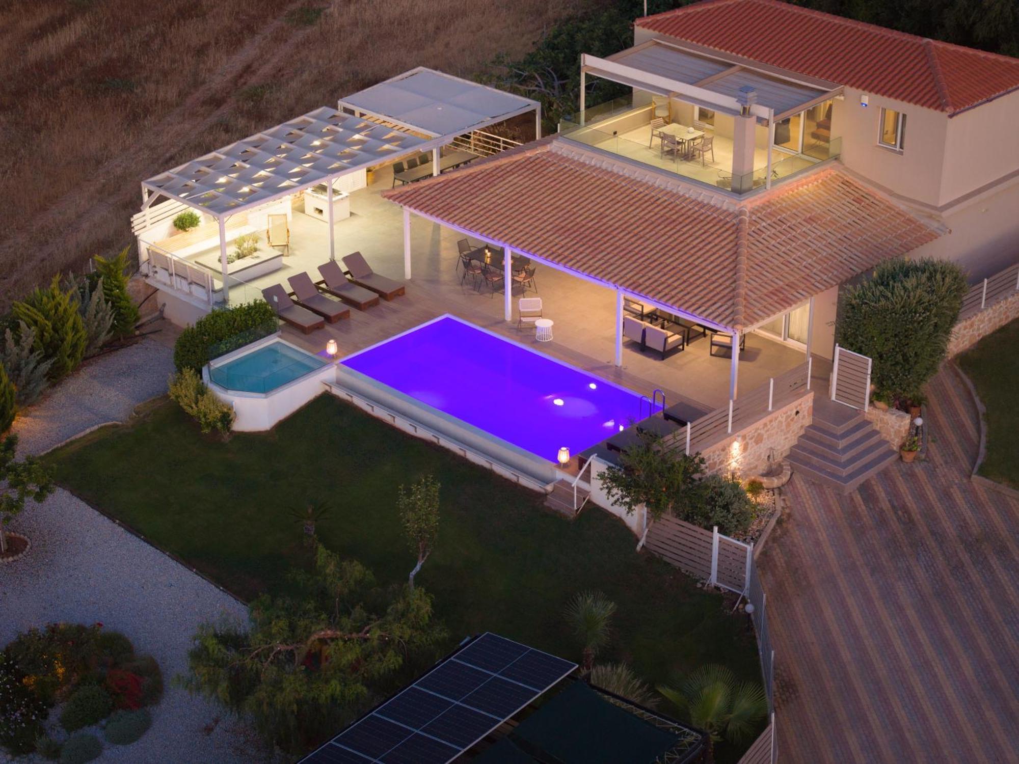 Alba Bianca Villa, Family Retreat With Heated Pool By Thinkvilla Limenas Chersonisou Exterior foto